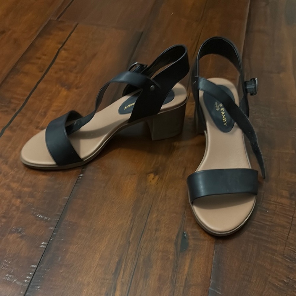 Black Sandals by Rock & Candy